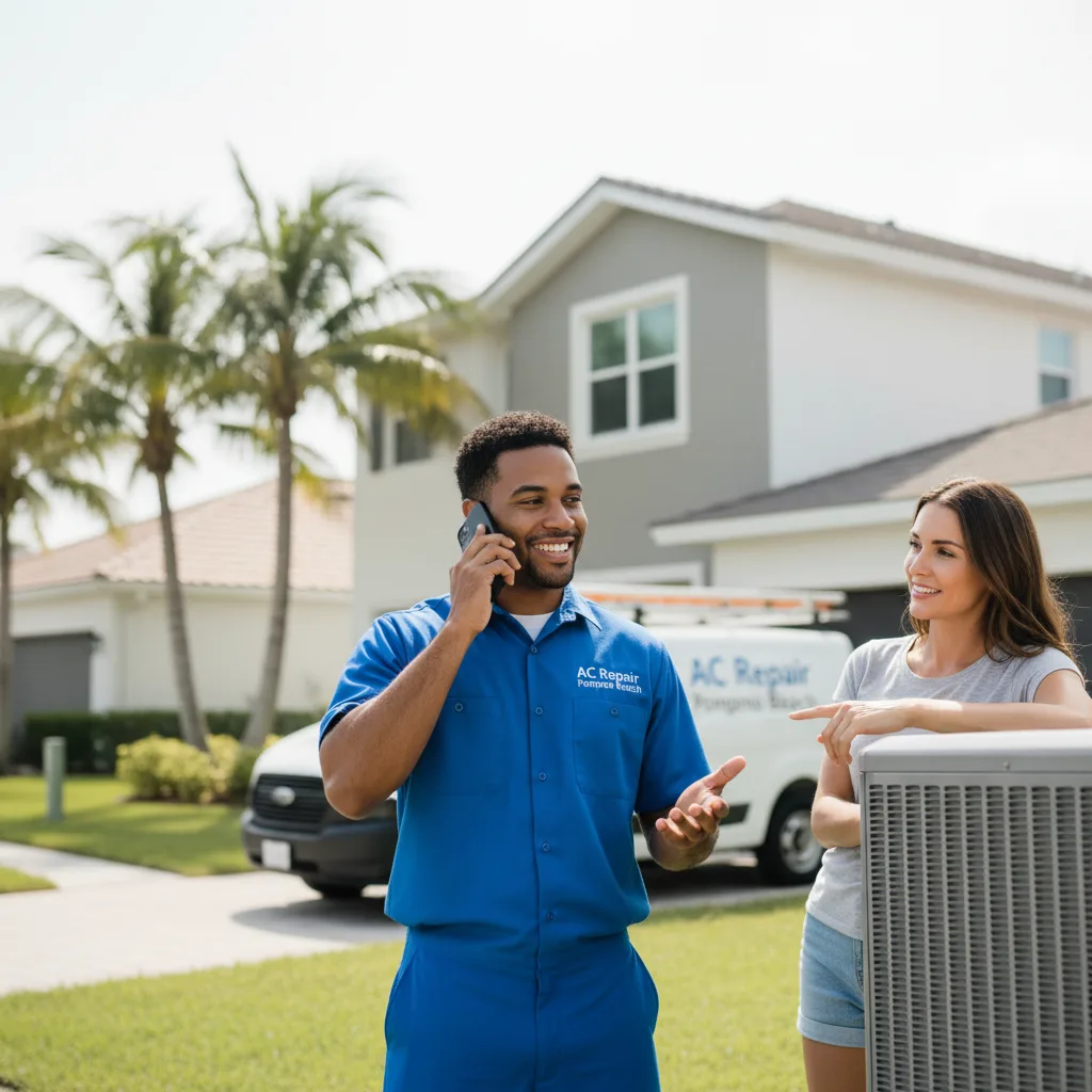 AC Repair Pompano Beach customer support in North Ferrisburgh